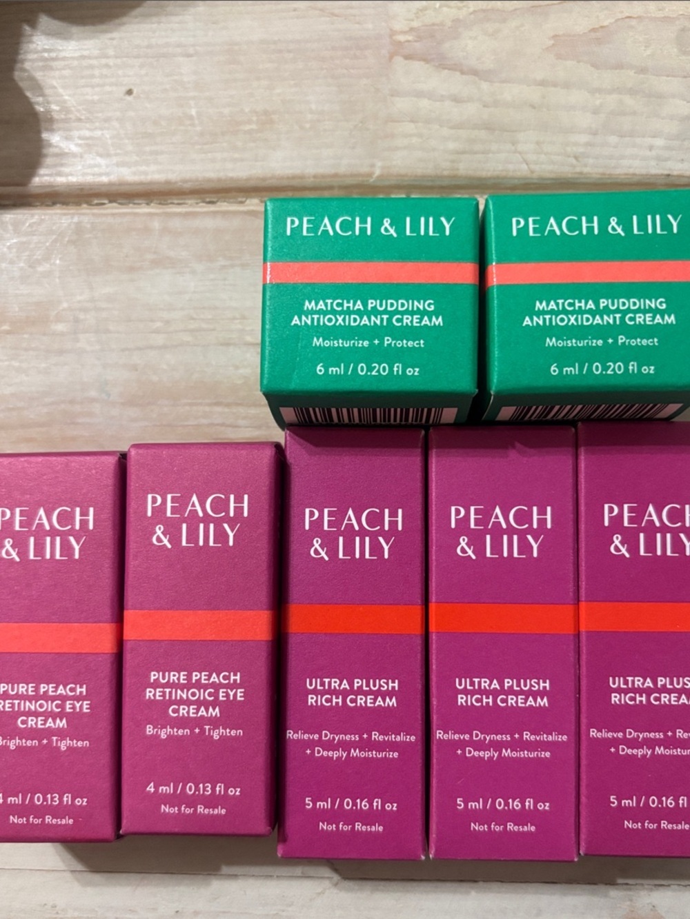 Peach&Lily Eye cream, matcha pudding antioxidant cream and Ultra Plush Rich (62)